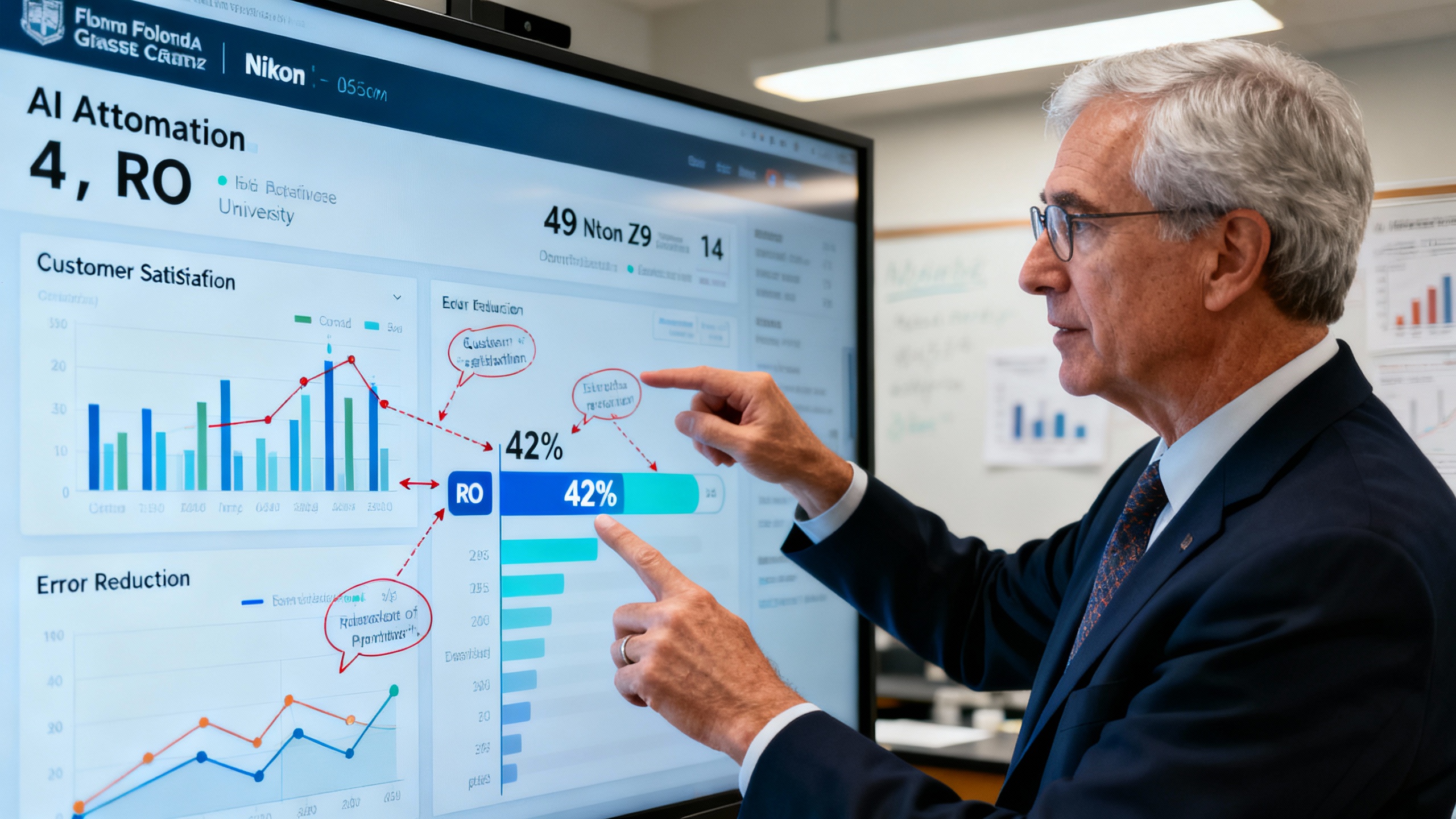AI automation analytics dashboard