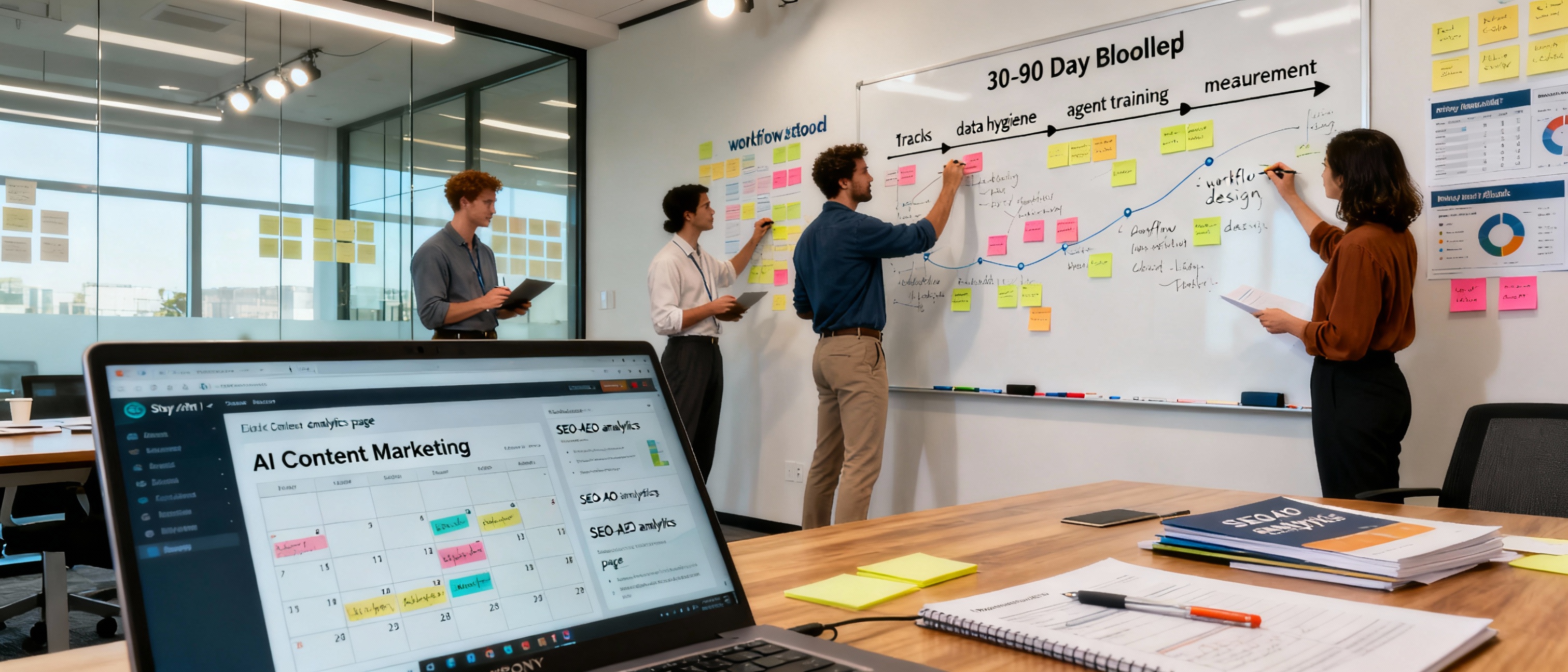 AI content marketing and follow-up systems